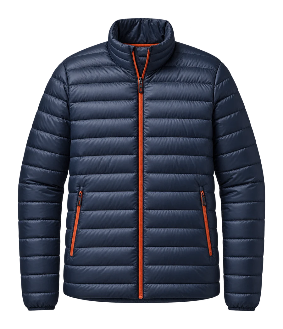 Cumulus Jacket, front, EARTH concept render