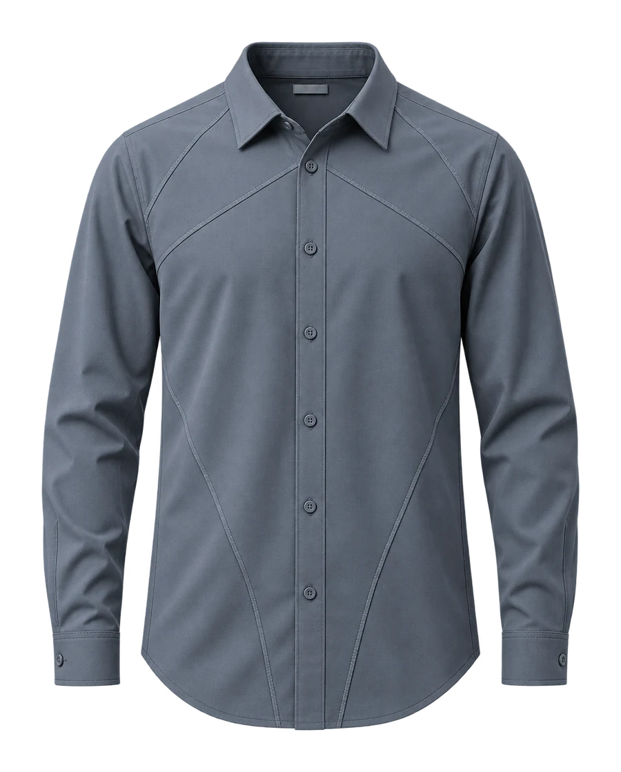 Envoy Shirt, front, EARTH concept render