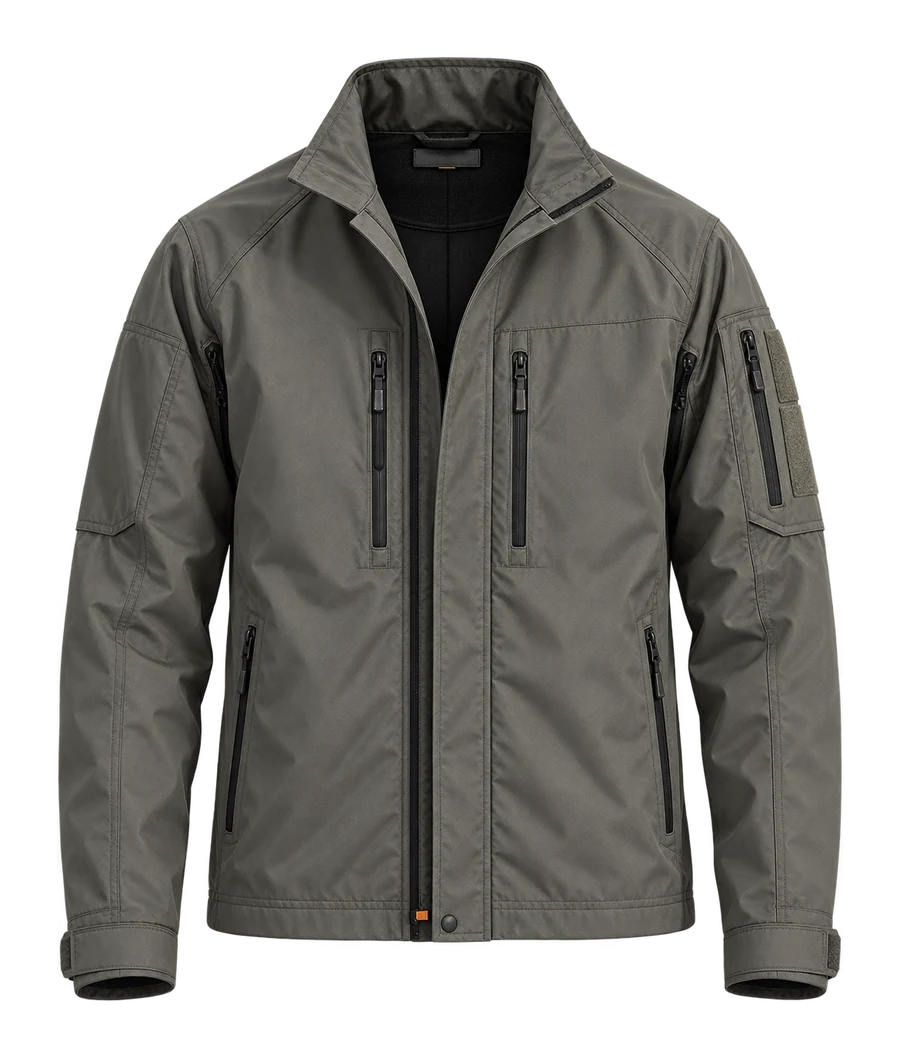 Orbit Jacket, front, EARTH concept render