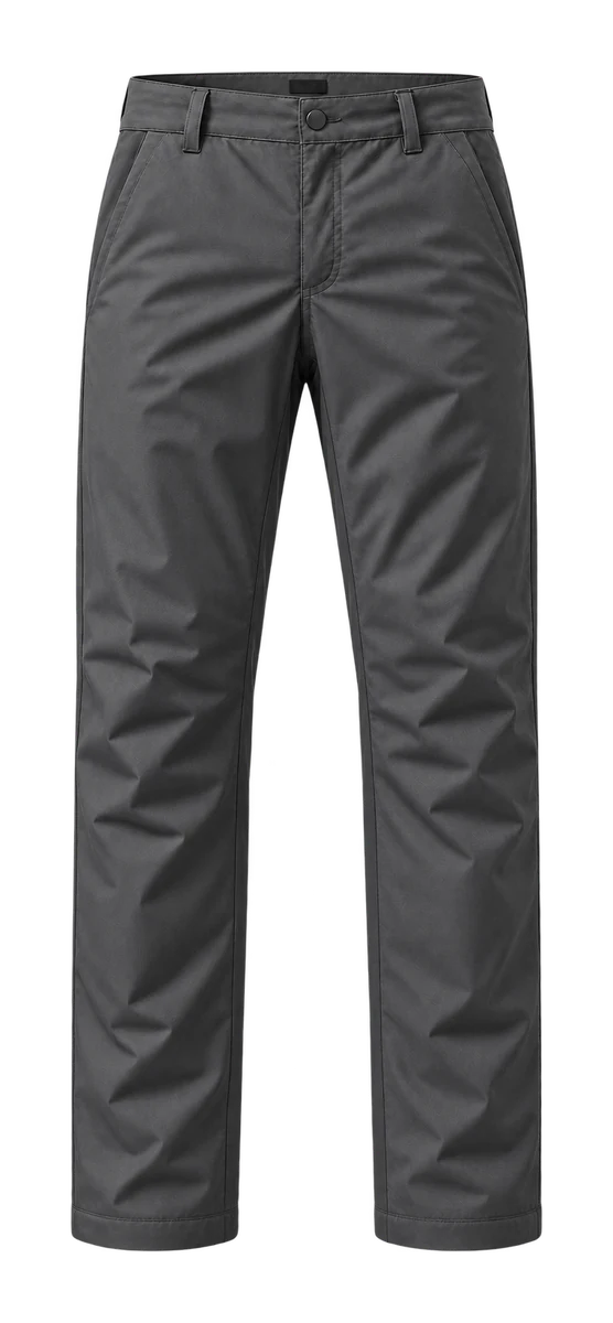 Quorum Trouser, front, EARTH concept render