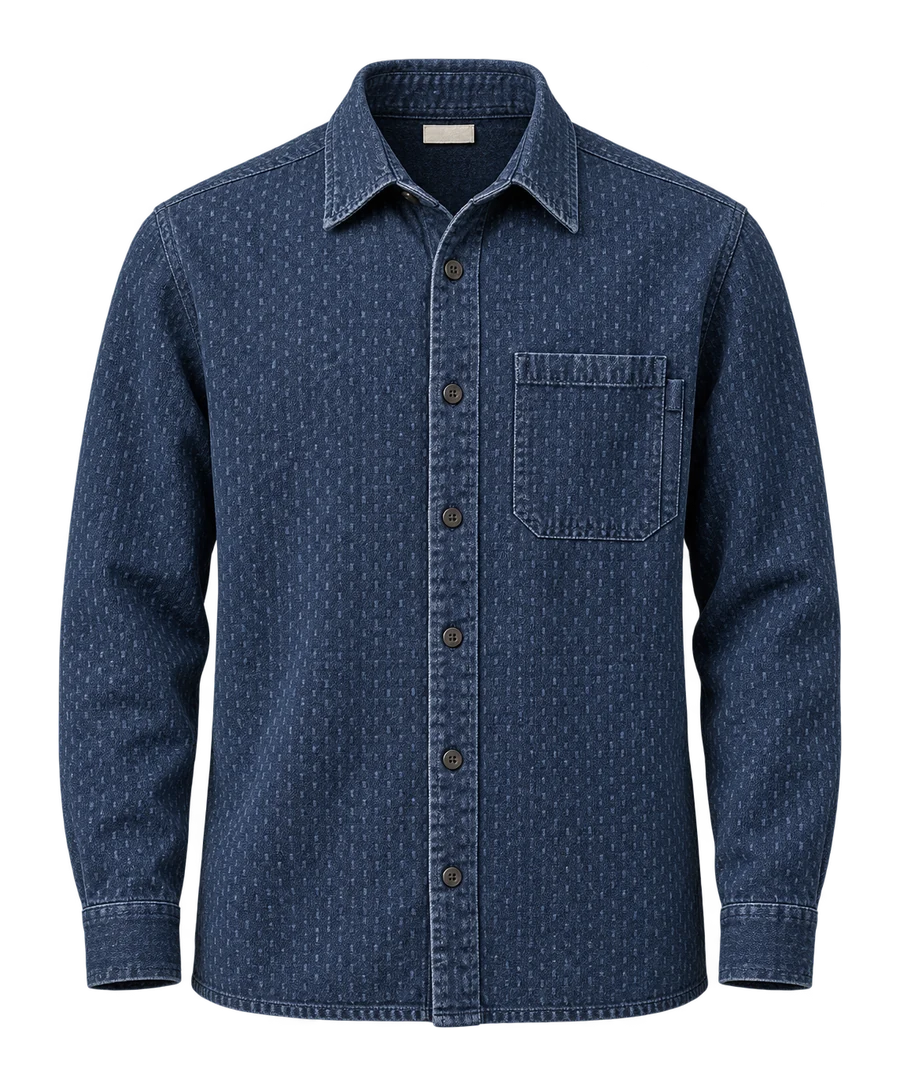 Weft Shirt, front, EARTH concept render